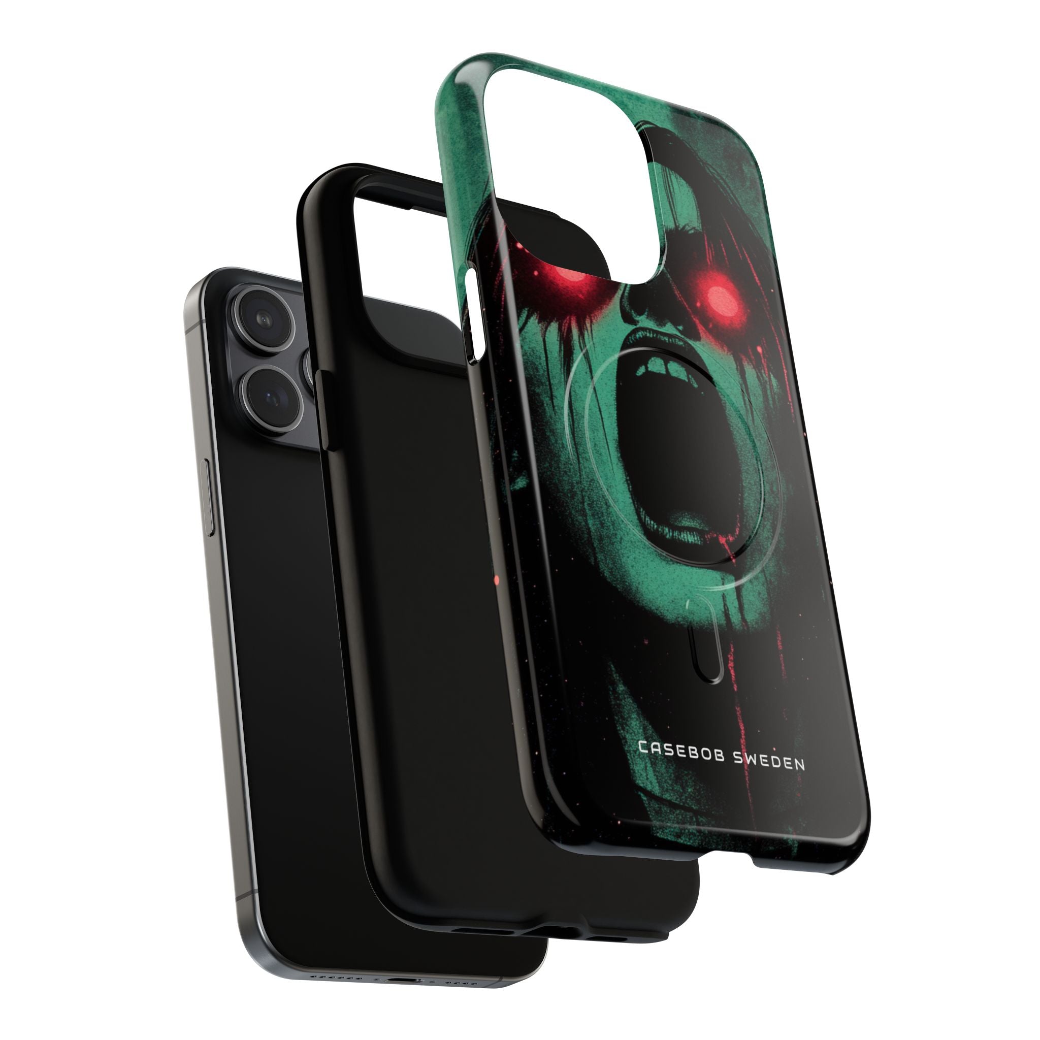 Haunting Glow of Gothic Eyes iPhone 15  Tough+ Phone Case