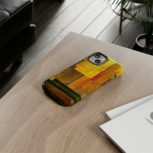 Yellow Painting - Protective Phone Case