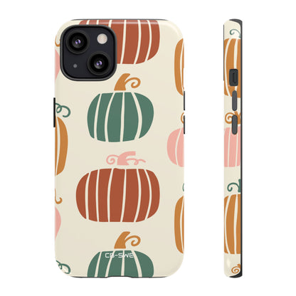 Whimsical Pumpkin Harmony - iPhone Case