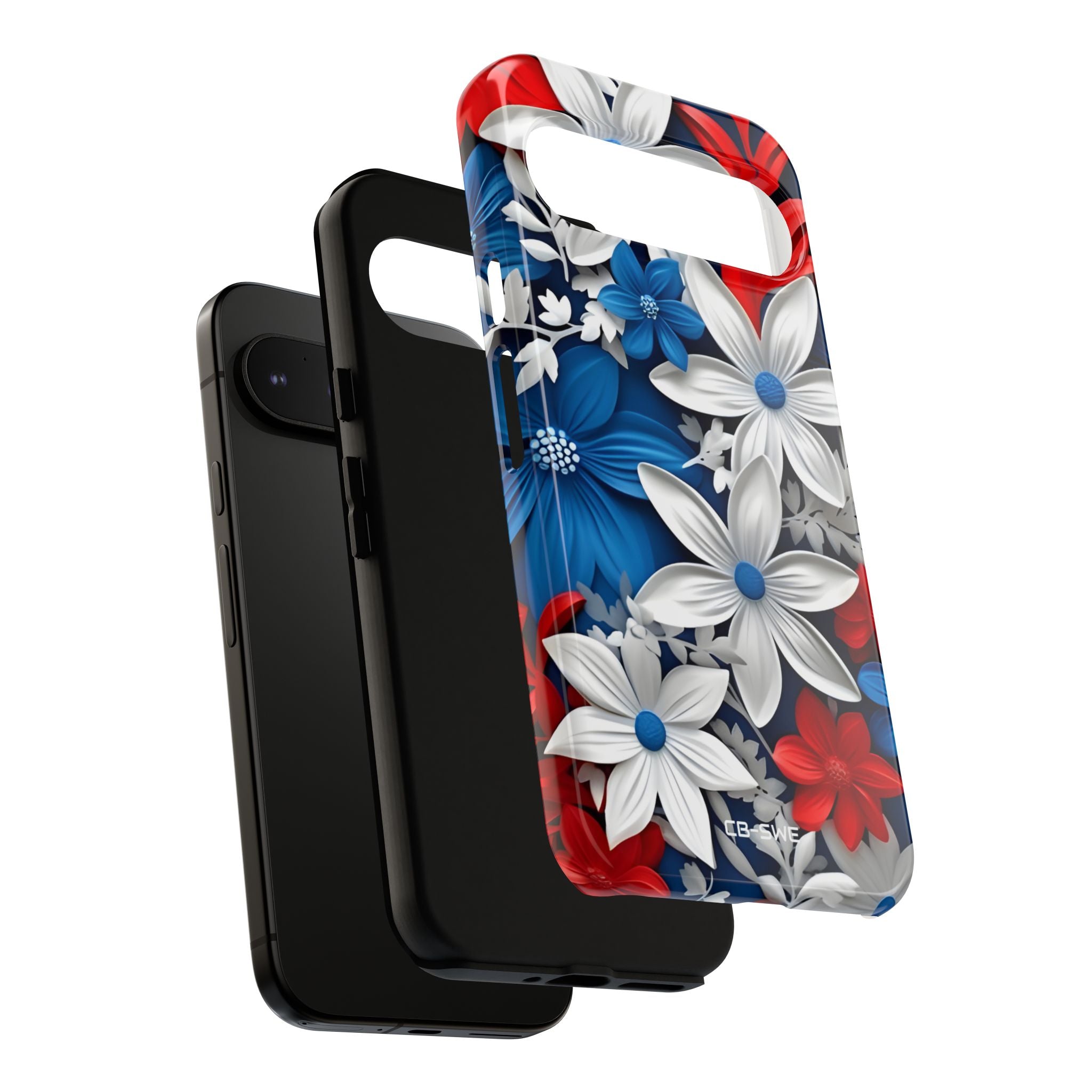 Floral Sculpture Blooms - Google Pixel Case