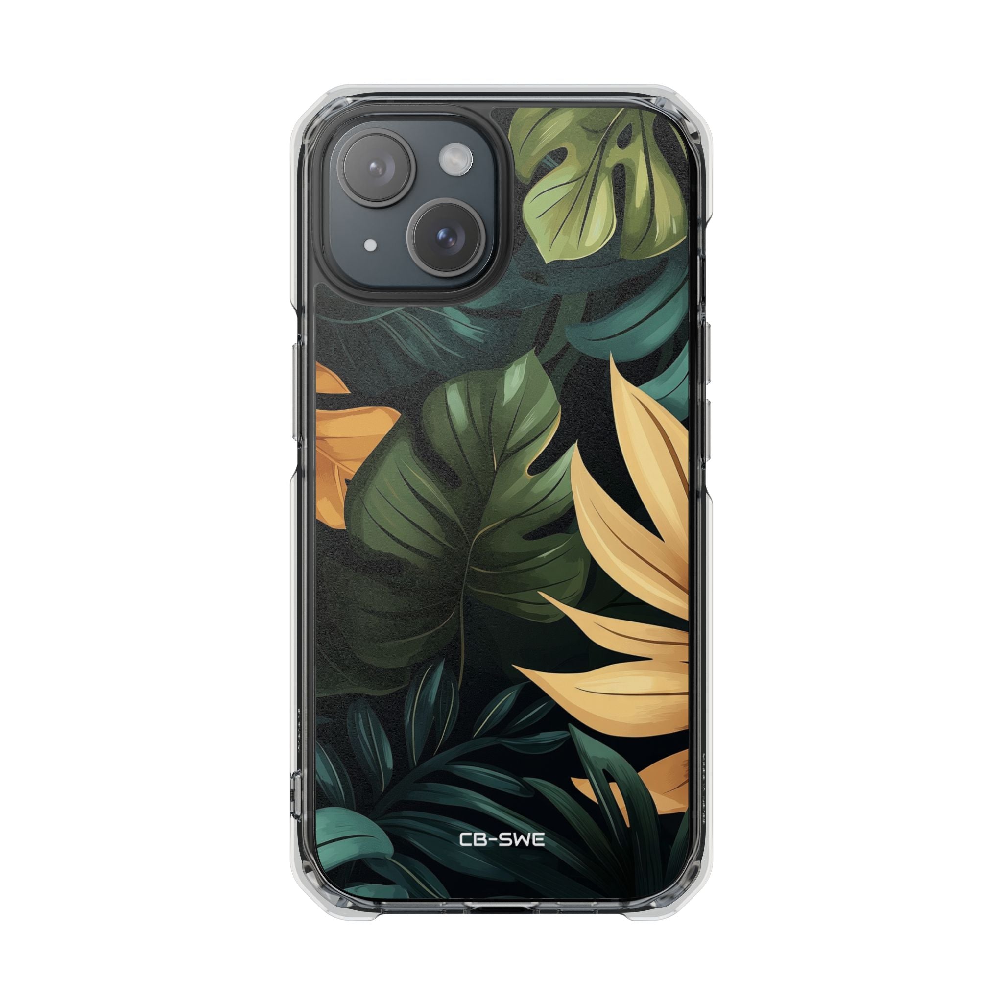 Tropical Leaves Dance iPhone Case - Impact