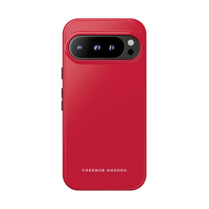 Vibrant Red Essence Google Pixel 9 - Tough Phone Case