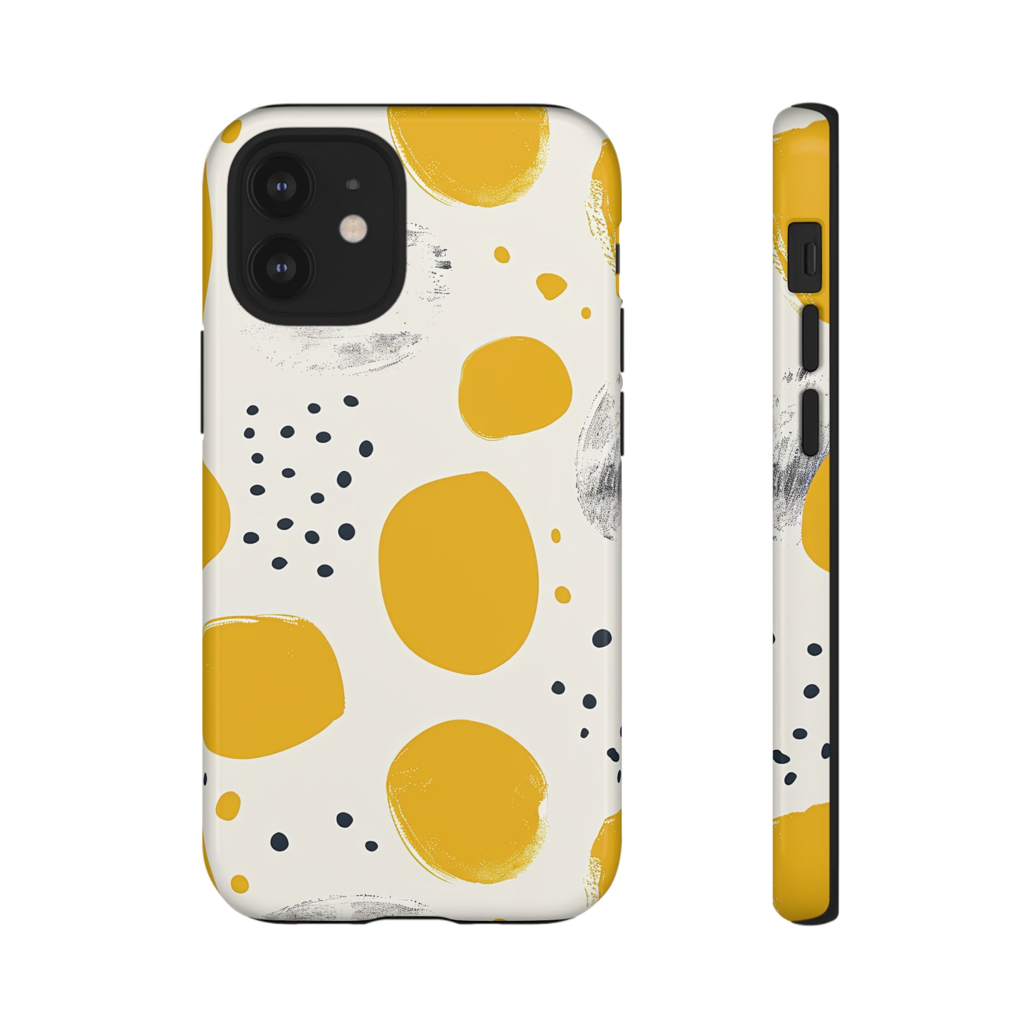 Dotted Yellow Simplicity - Protective Phone Case