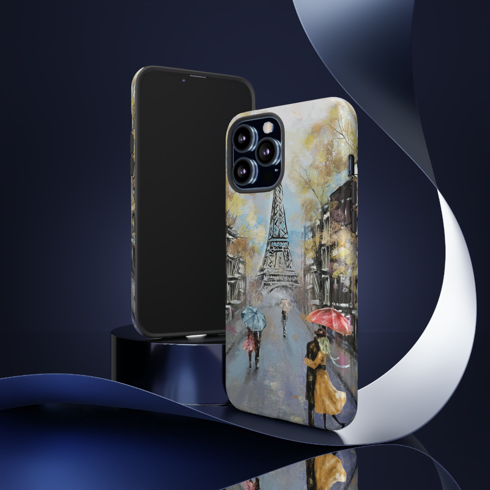 Oil Painting - Paris - Protective Phone Case