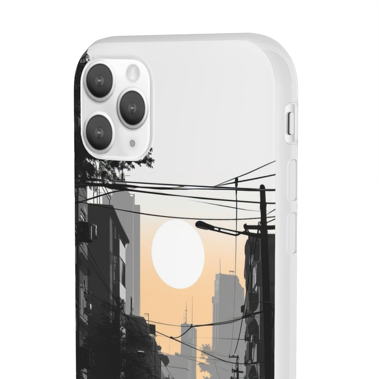 Urban Serenity Glow | Flexible Phone Case for iPhone