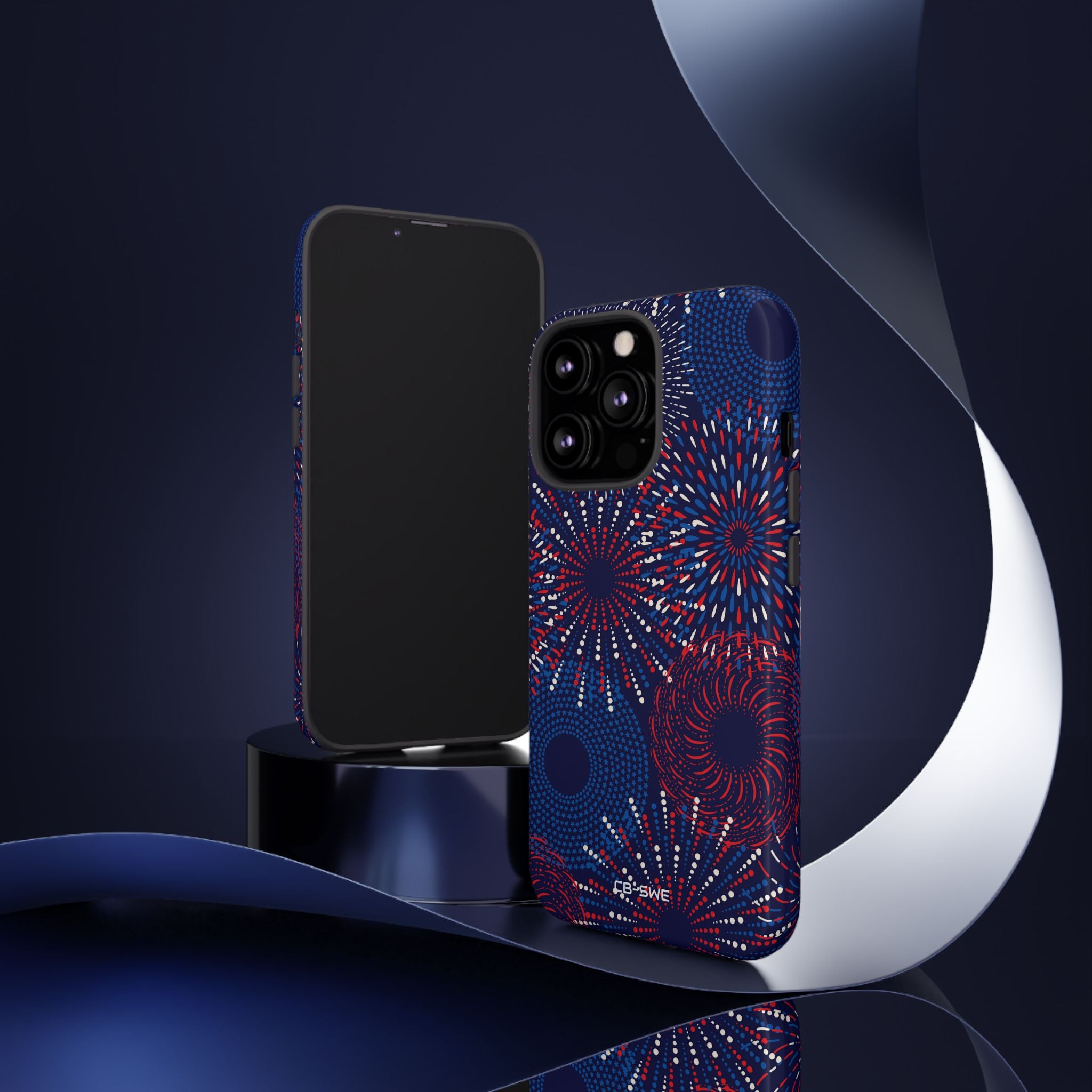 Fireworks Burst Bright - iPhone Case