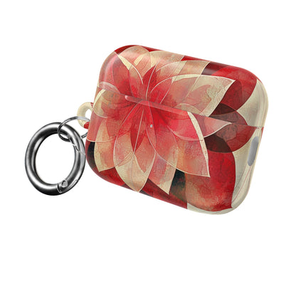 Crimson Bloom - AirPods Case