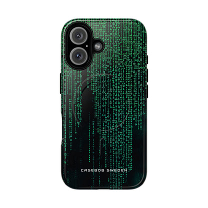 Matrix Gradient Flow iPhone 16  Tough+ Phone Case