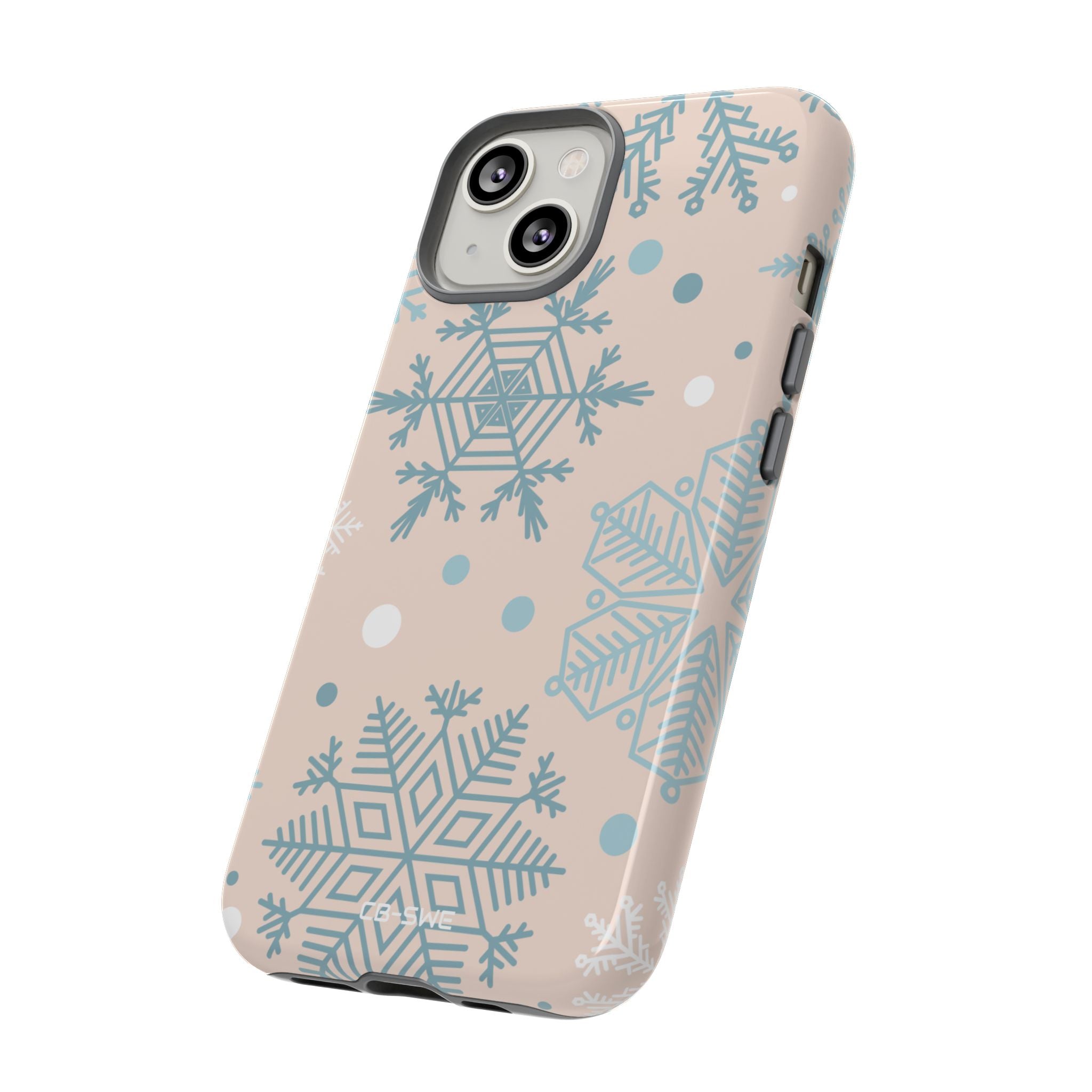 Snowflake Pastel Harmony - iPhone Case
