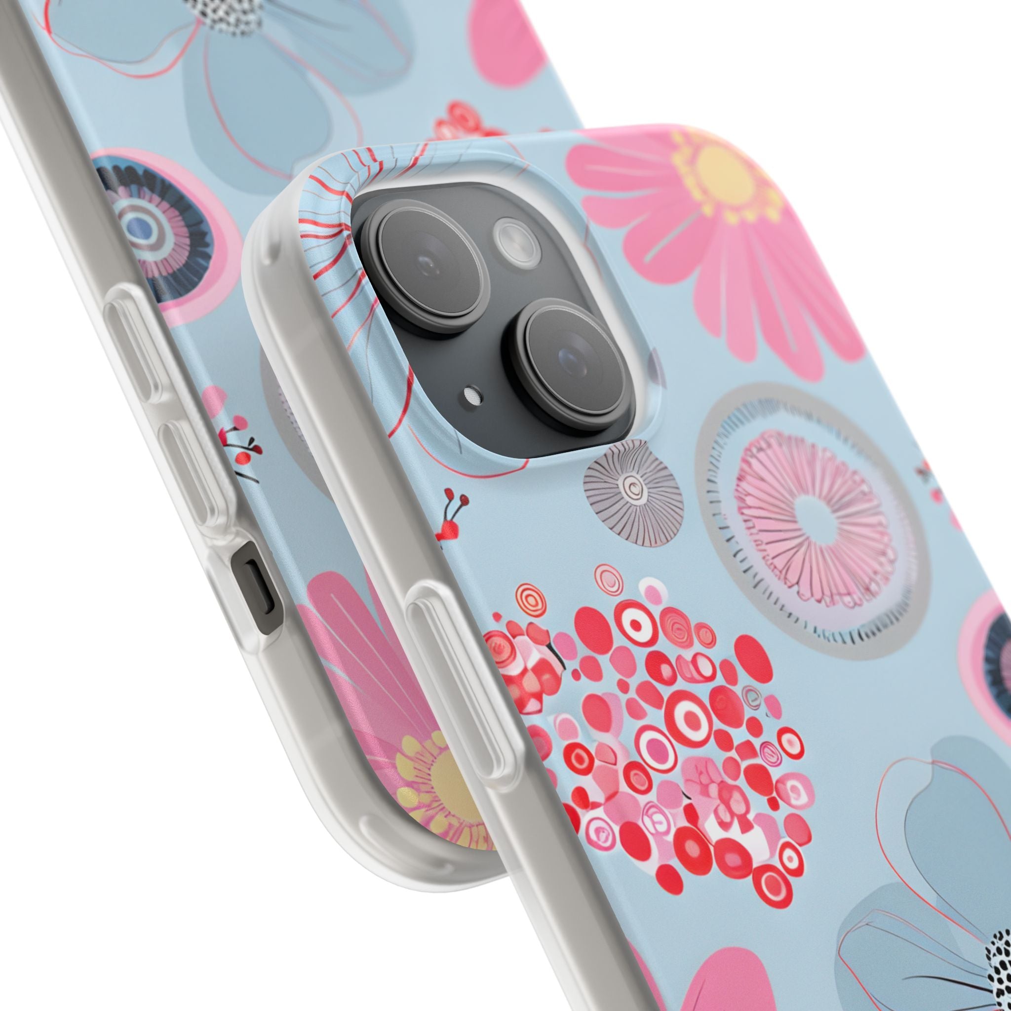 Bloom Whirl iPhone 15 Case - Soft