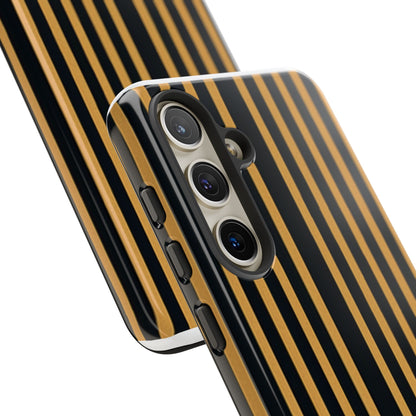Golden Stripes Samsung S24 Case - Tough