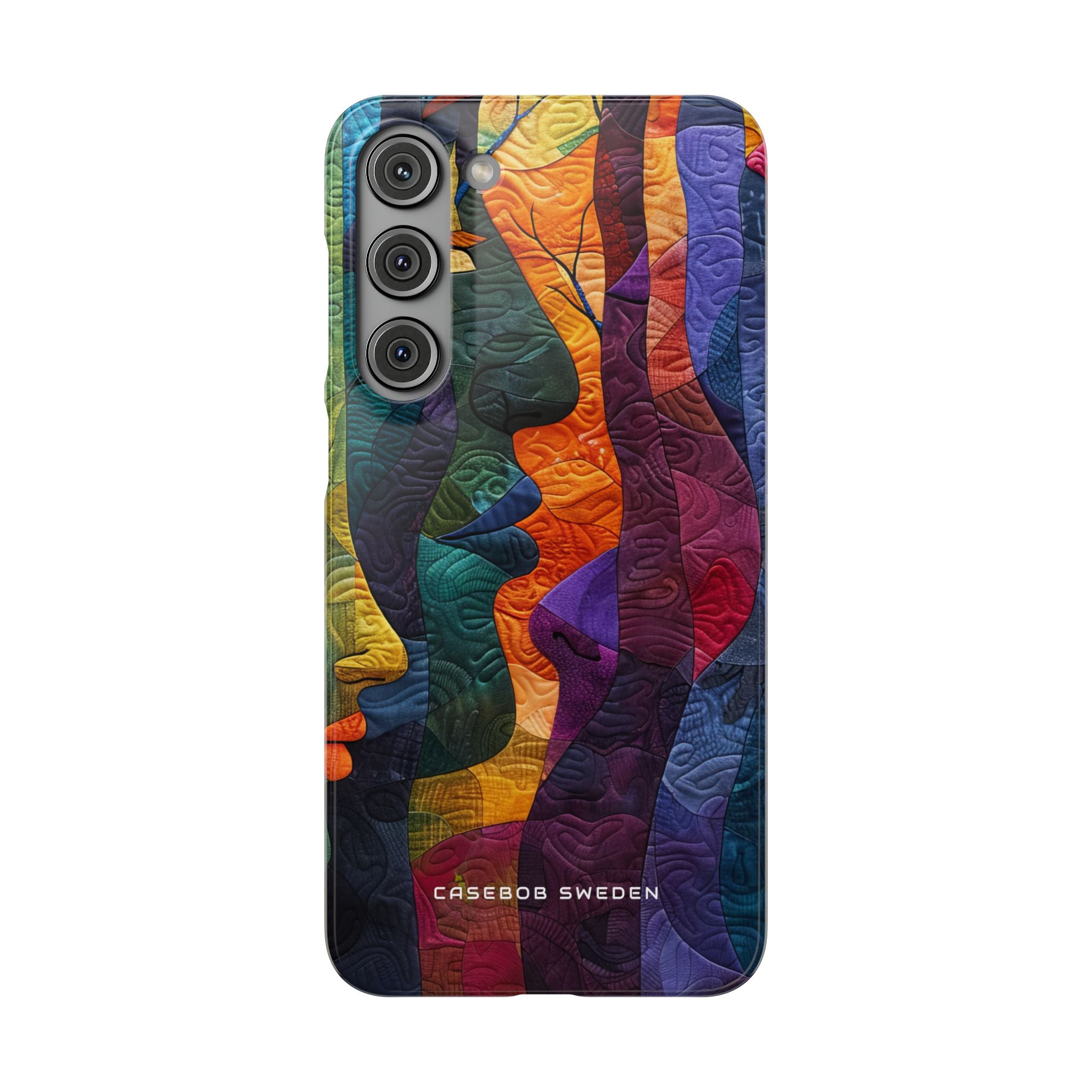 Harmonized Faces and Nature Fusion Samsung S23 - Slim Phone Case