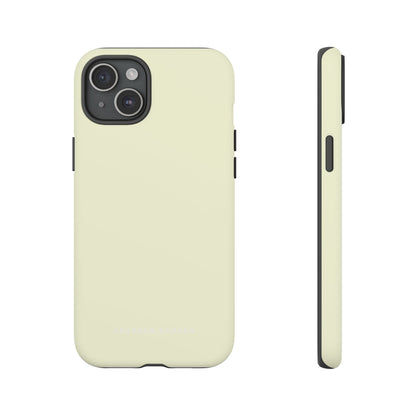 Light Yellow iPhone 15 - Tough Phone Case