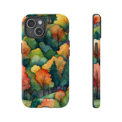 Verdant Canopy iPhone 15 Case - Tough