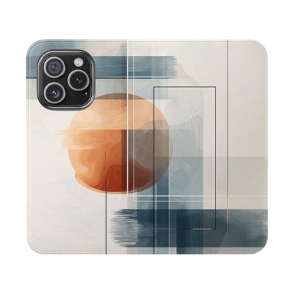 Amber Orbit - iPhone 15 Pro Case - Wallet