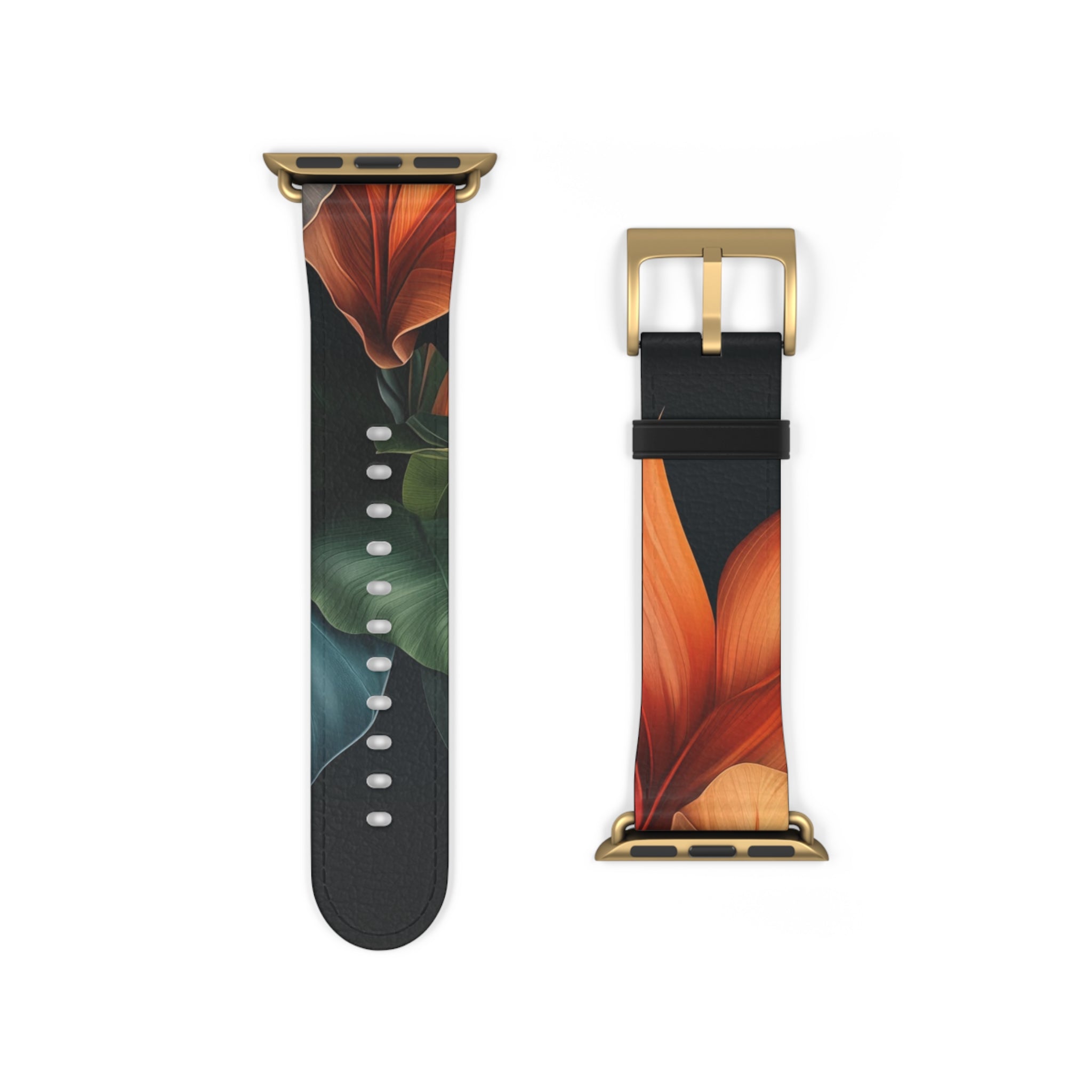 Tropical Ember Leaves - Kellonranneke