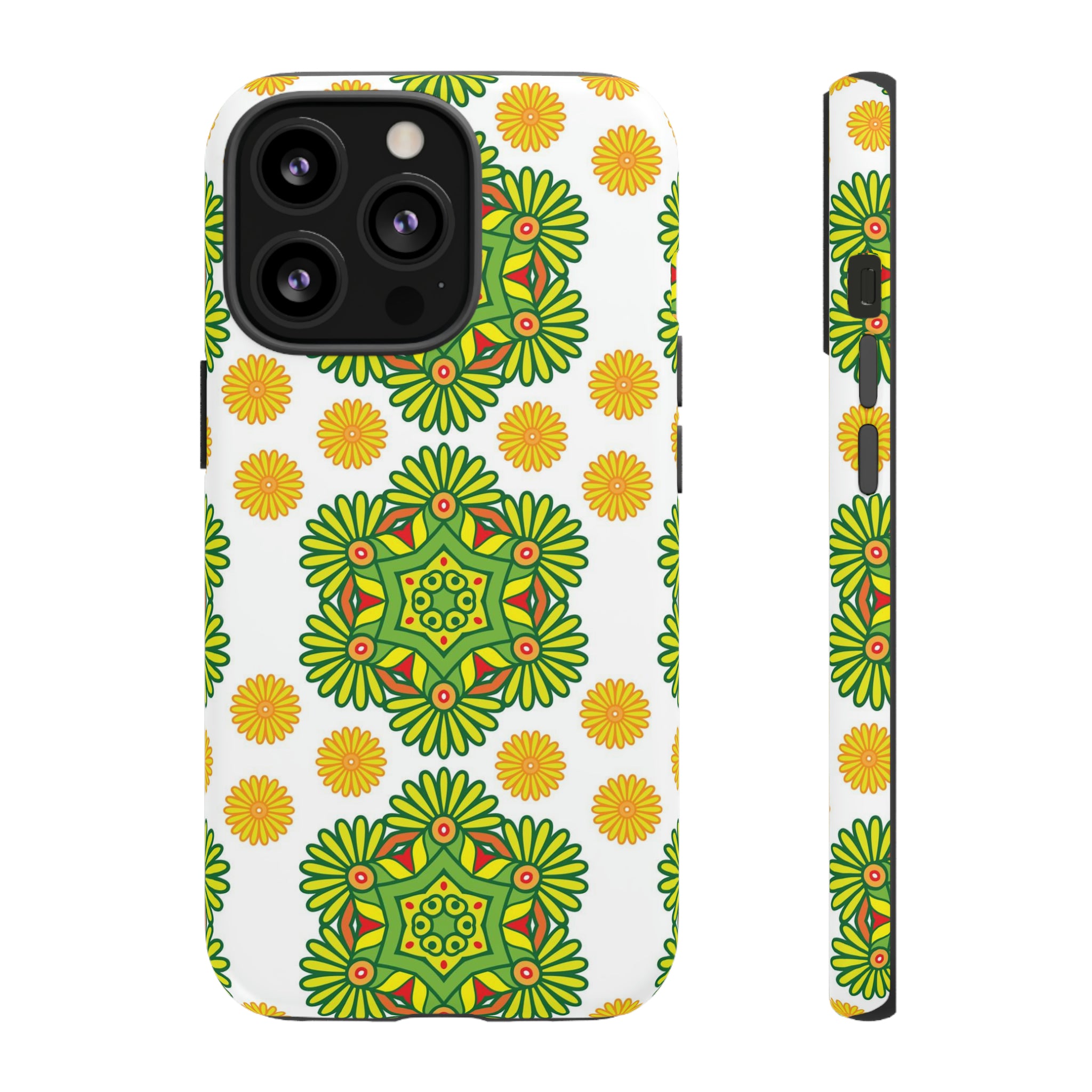 Lime Mandela - Protective Phone Case