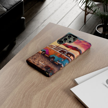 **Van Rests at Shore** - Samsung Case