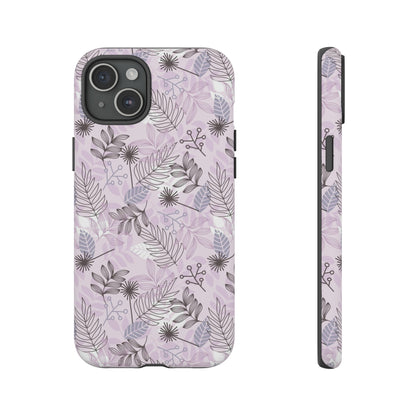 Purple Leaf - Protective Phone Case