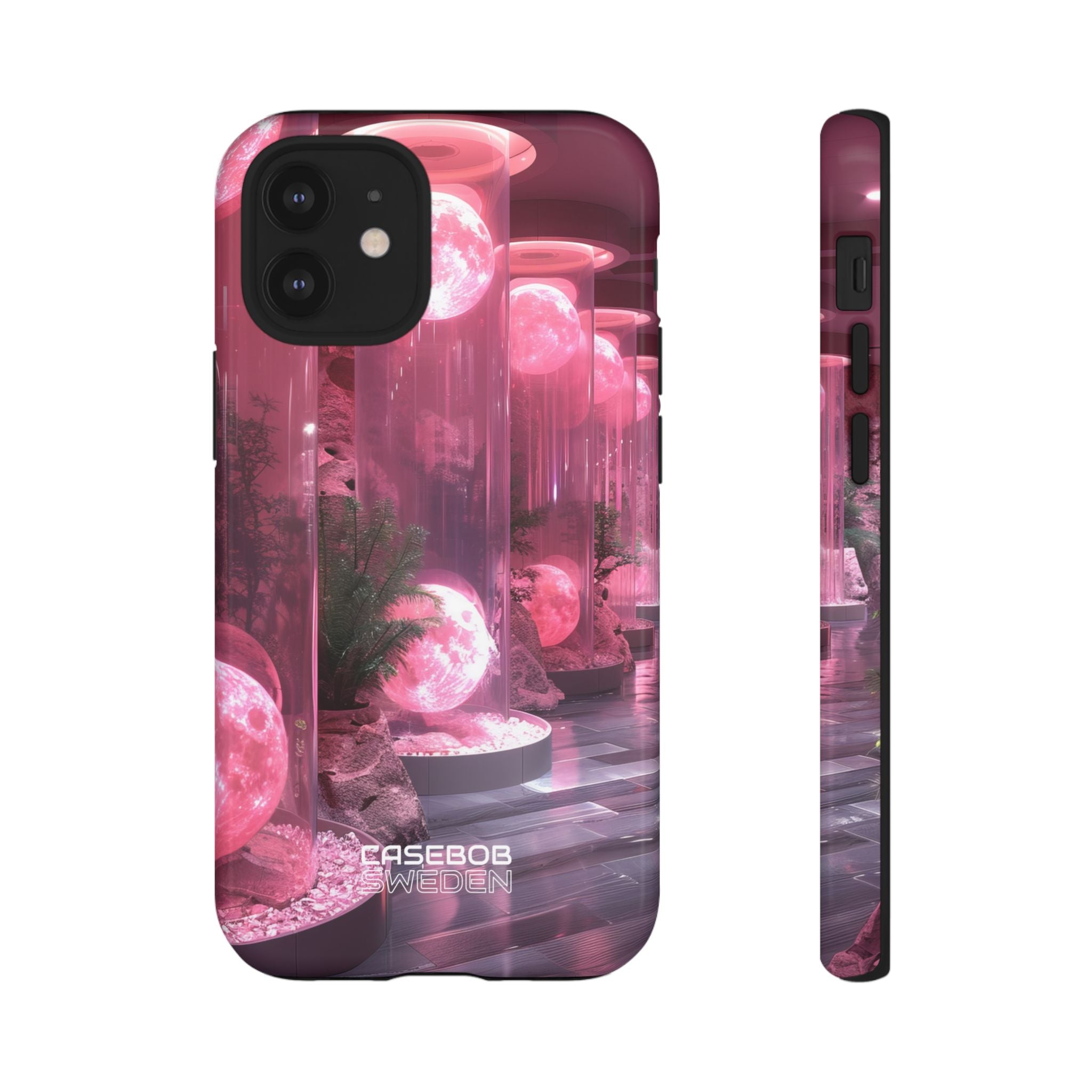 Futuristic Moon Garden iPhone 12 - Tough