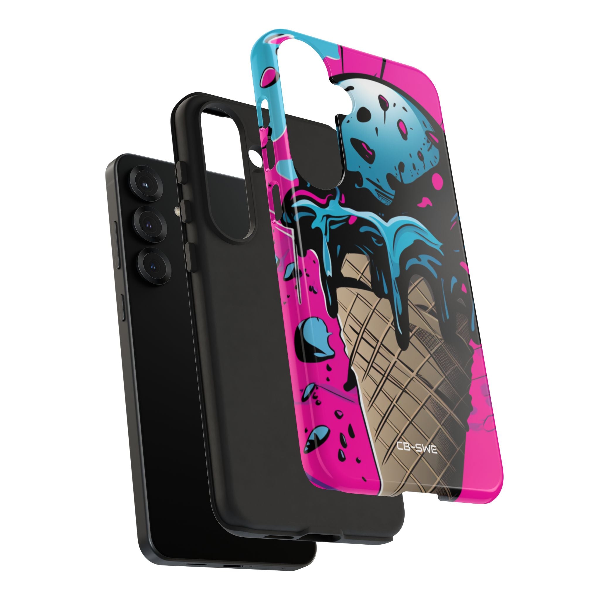 Vibrant Ice Cream Splash - Samsung Case