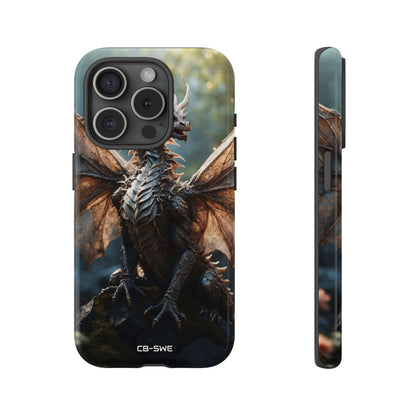 Majestic Dragon Glows - iPhone Case