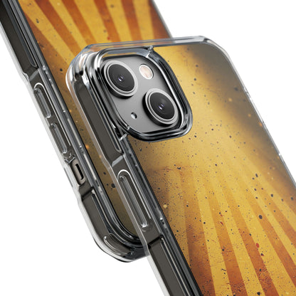 Golden Rays Emanate iPhone Case - Impact