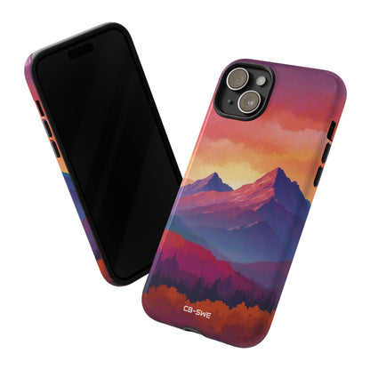 Mountain Peaks Rise - iPhone Case