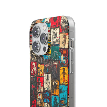 Figured Grid iPhone 14 Pro Max Case - Soft