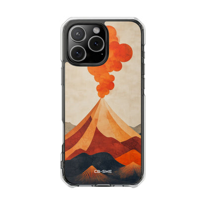 Erupting Heat Waves iPhone Case - Impact