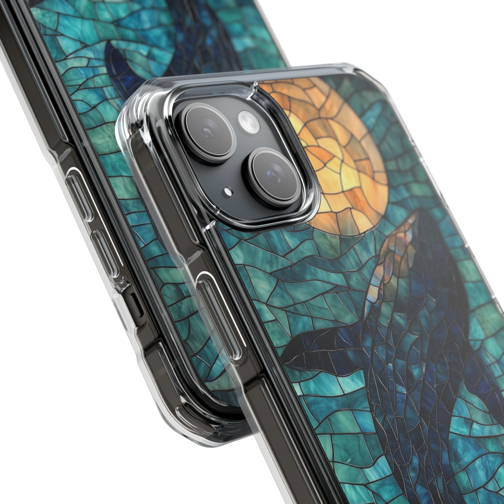 Whale Dives Upward iPhone Case - Impact