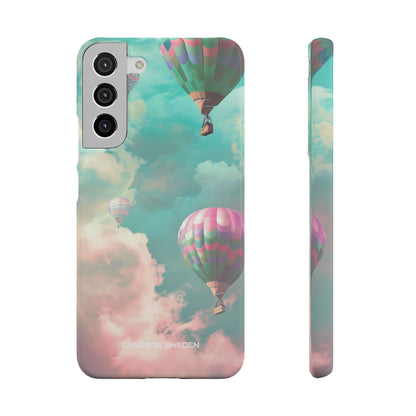 Pastel Balloon Adventure - Slim Samsung S22 Phone Case