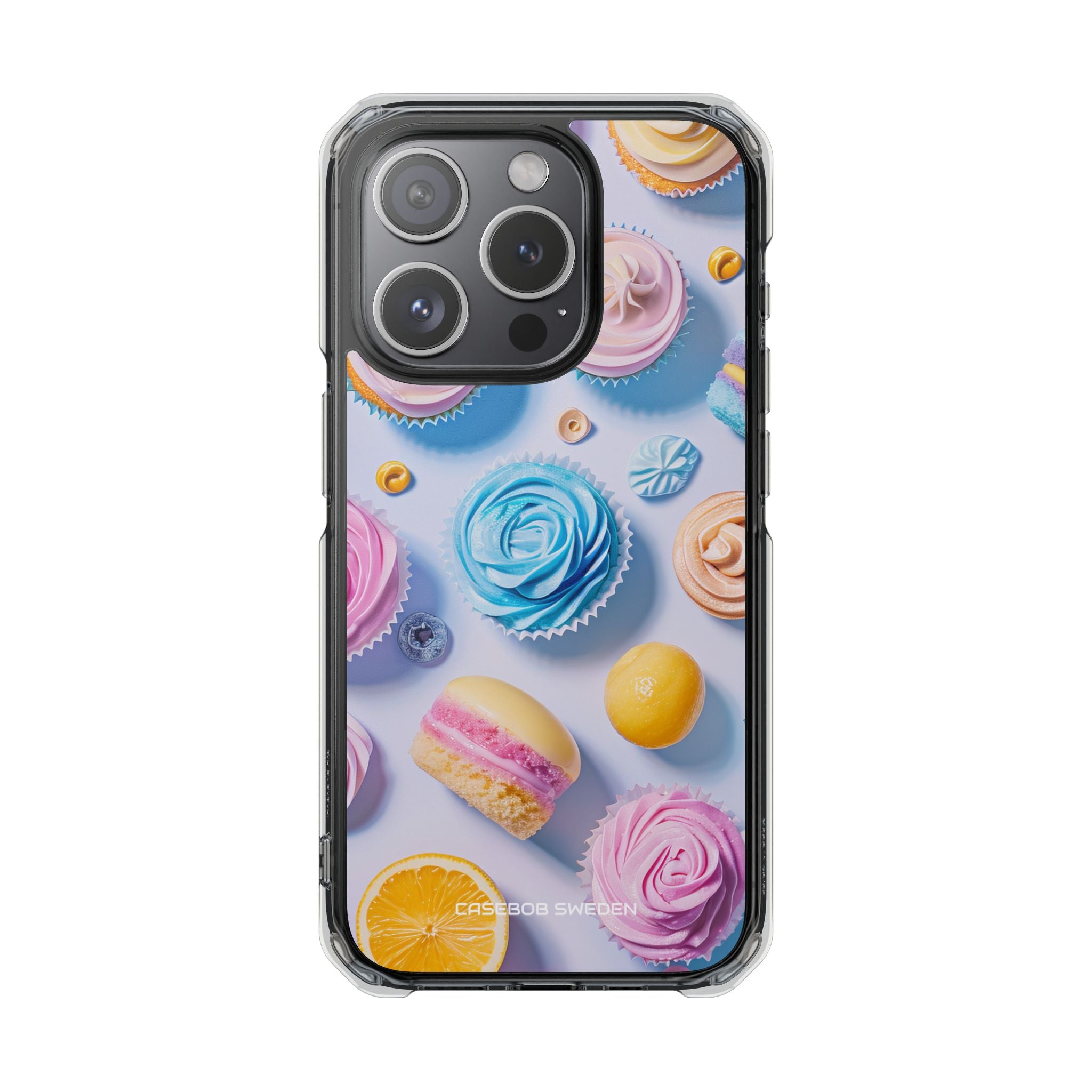 Pastel Whimsy Desserts - Clear Impact iPhone 15 Phone Case