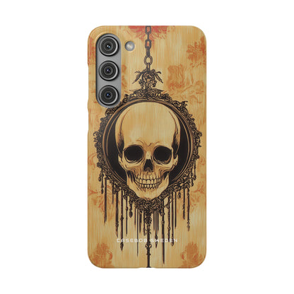 Gothic Skull Elegance Samsung S23 - Slim Phone Case