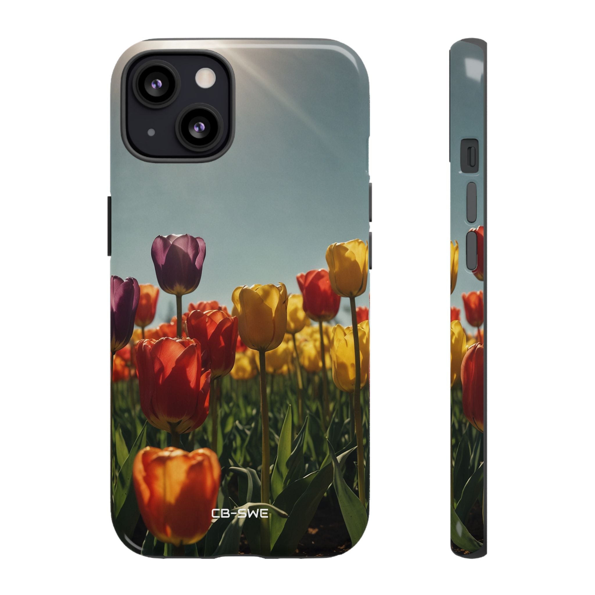Tulips Embrace Sunlight - iPhone Case