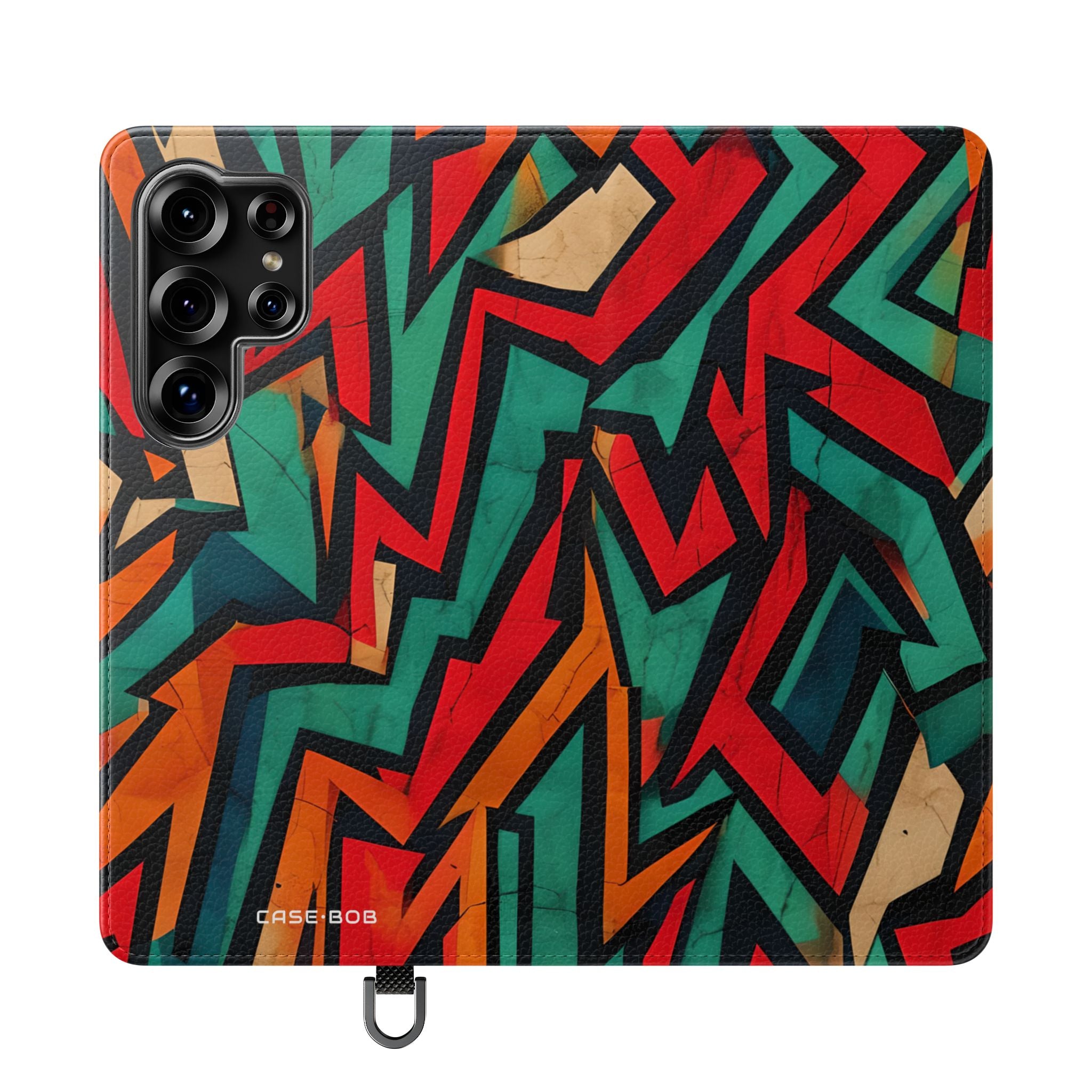 Jagged Flame - Samsung S25 Ultra Case - Wallet