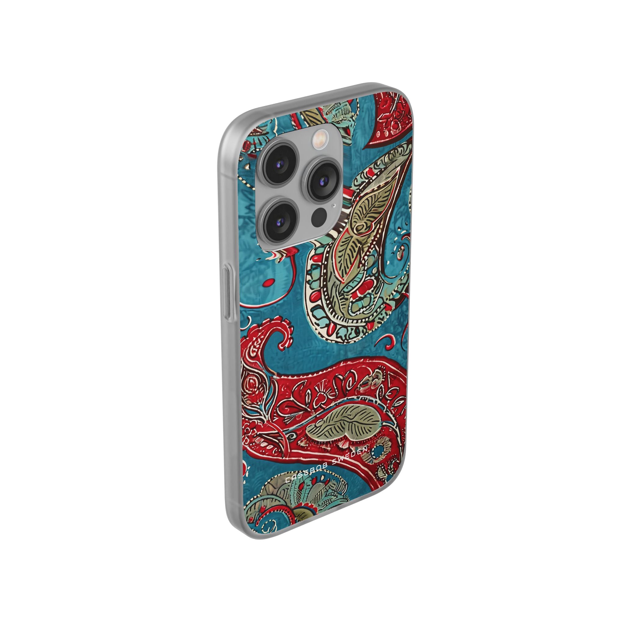 Vintage Paisley Elegance iPhone 14 - Flexi Phone Case