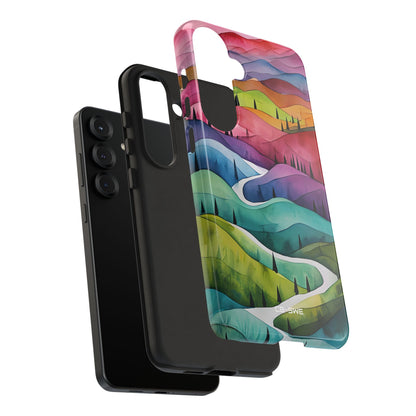 Whimsical Colorful Valleys - Samsung Case