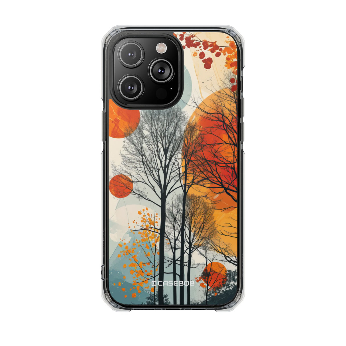 Autumnal Tranquility - Phone Case for iPhone (Clear Impact - Magnetic)