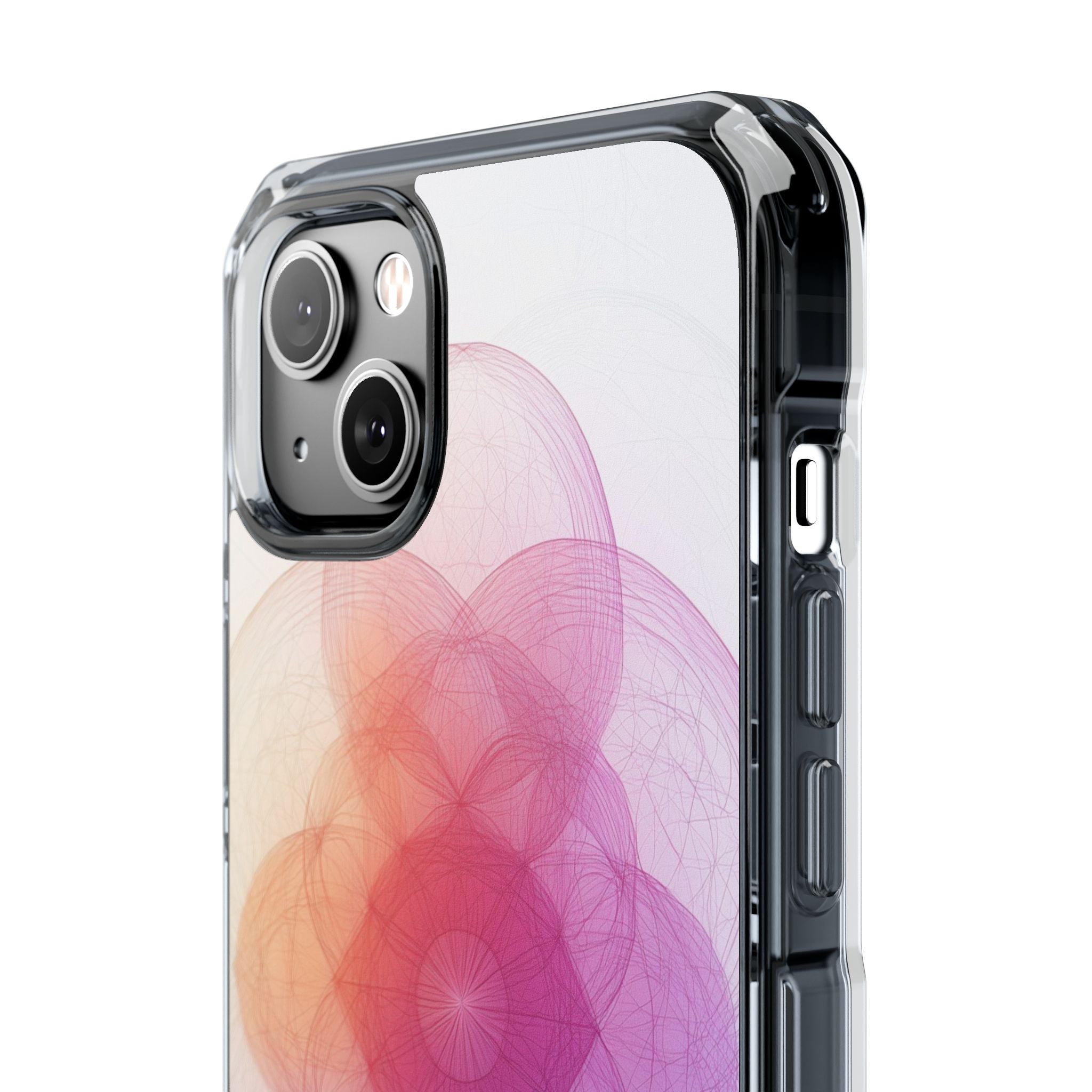 Radiant Circles Expand iPhone Case - Impact