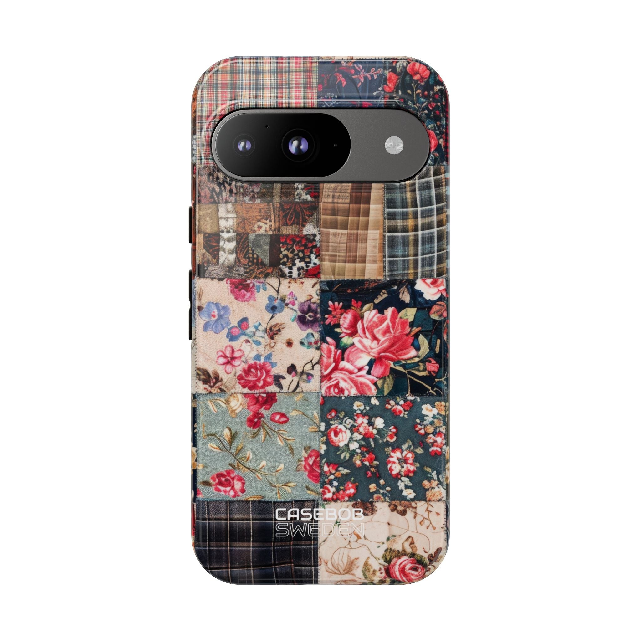 Patchwork Floral Quilt Google Pixel 9 - Tough