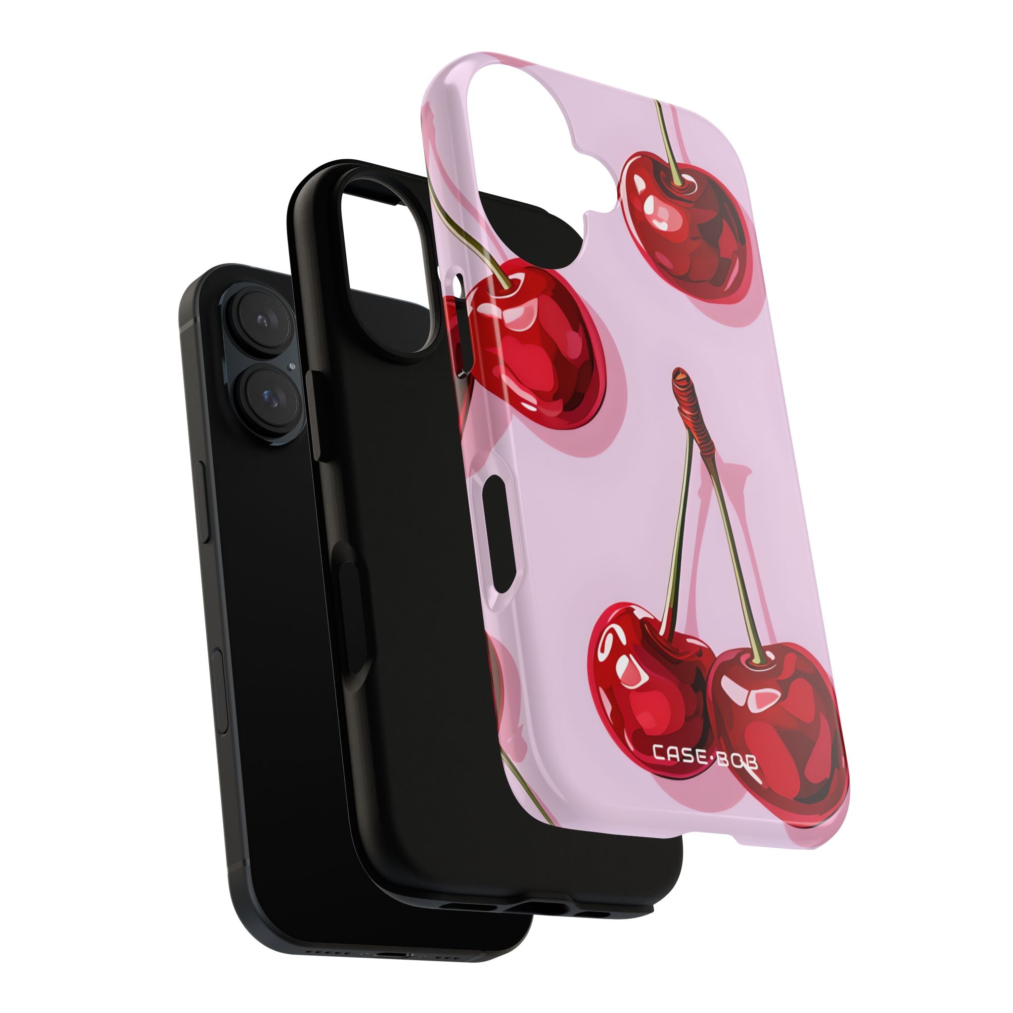 Glossy Cherry Burst iPhone 16 Pro Case - Tough