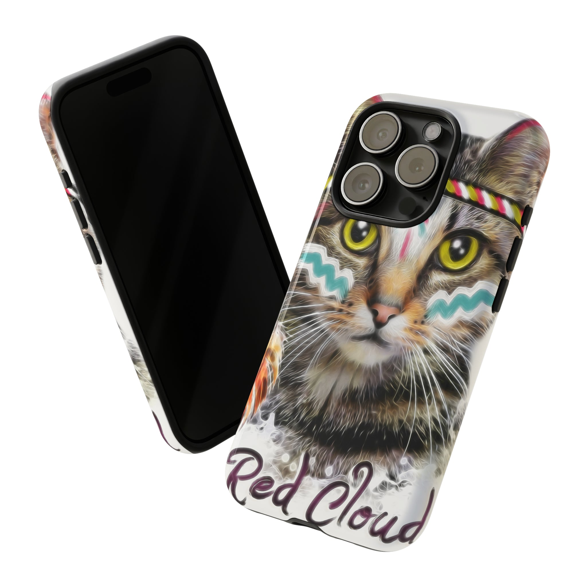 Red Cloud Cat - Protective Phone Case