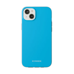 Vivid Sky Blue | Phone Case for iPhone (Flexible Case)