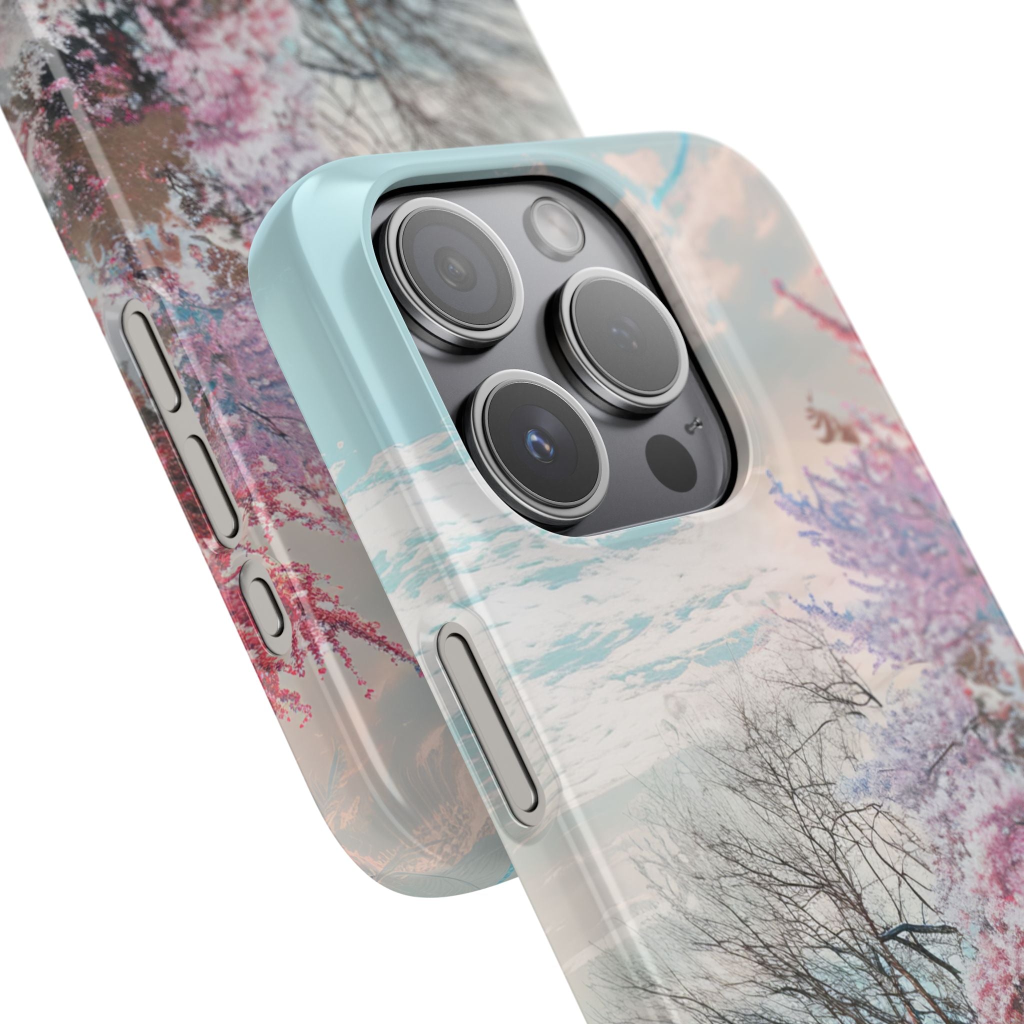 Spring Dreamscape - Slim iPhone 15 Phone Case