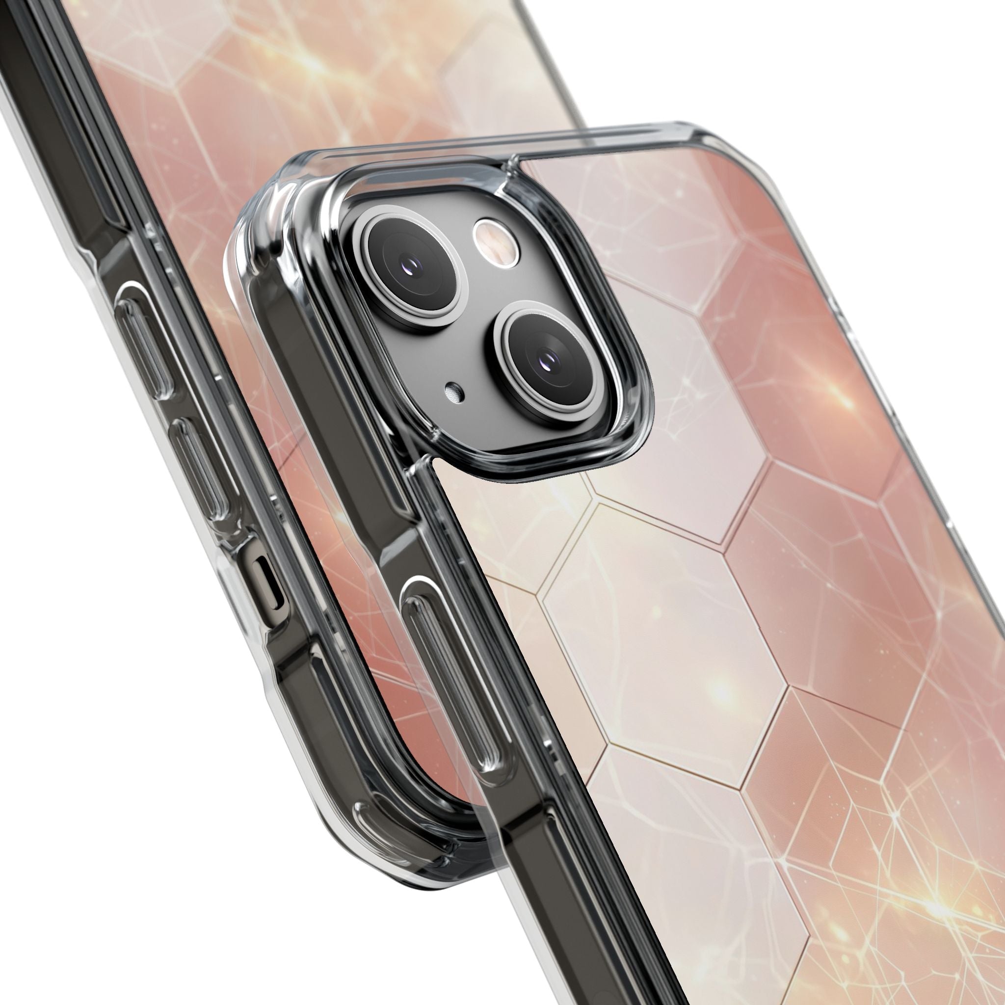 Honeycomb Glow iPhone 14 Case - Impact