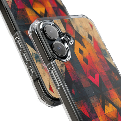Fiery Symmetry Fusion iPhone 16 - Impact Clear+