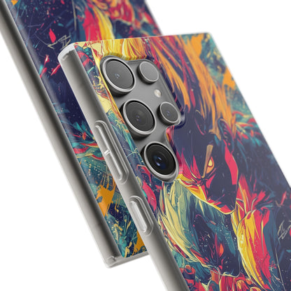 Yellow Fury Samsung S24 Ultra Case - Soft