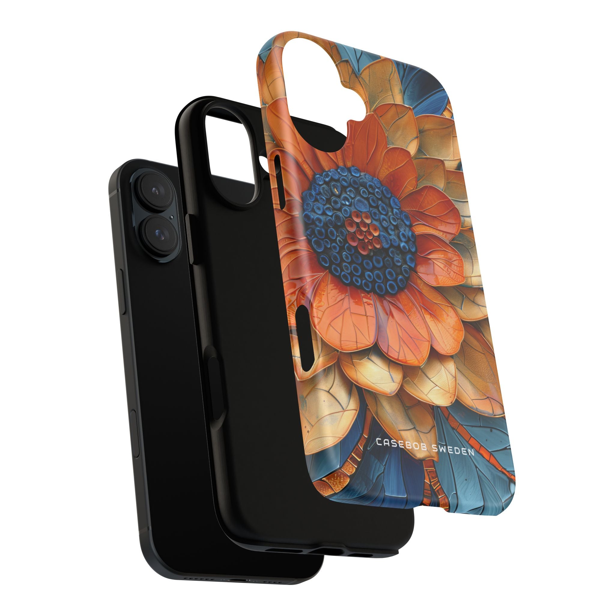 Mosaic Blossom Harmony iPhone 16 - Tough Phone Case