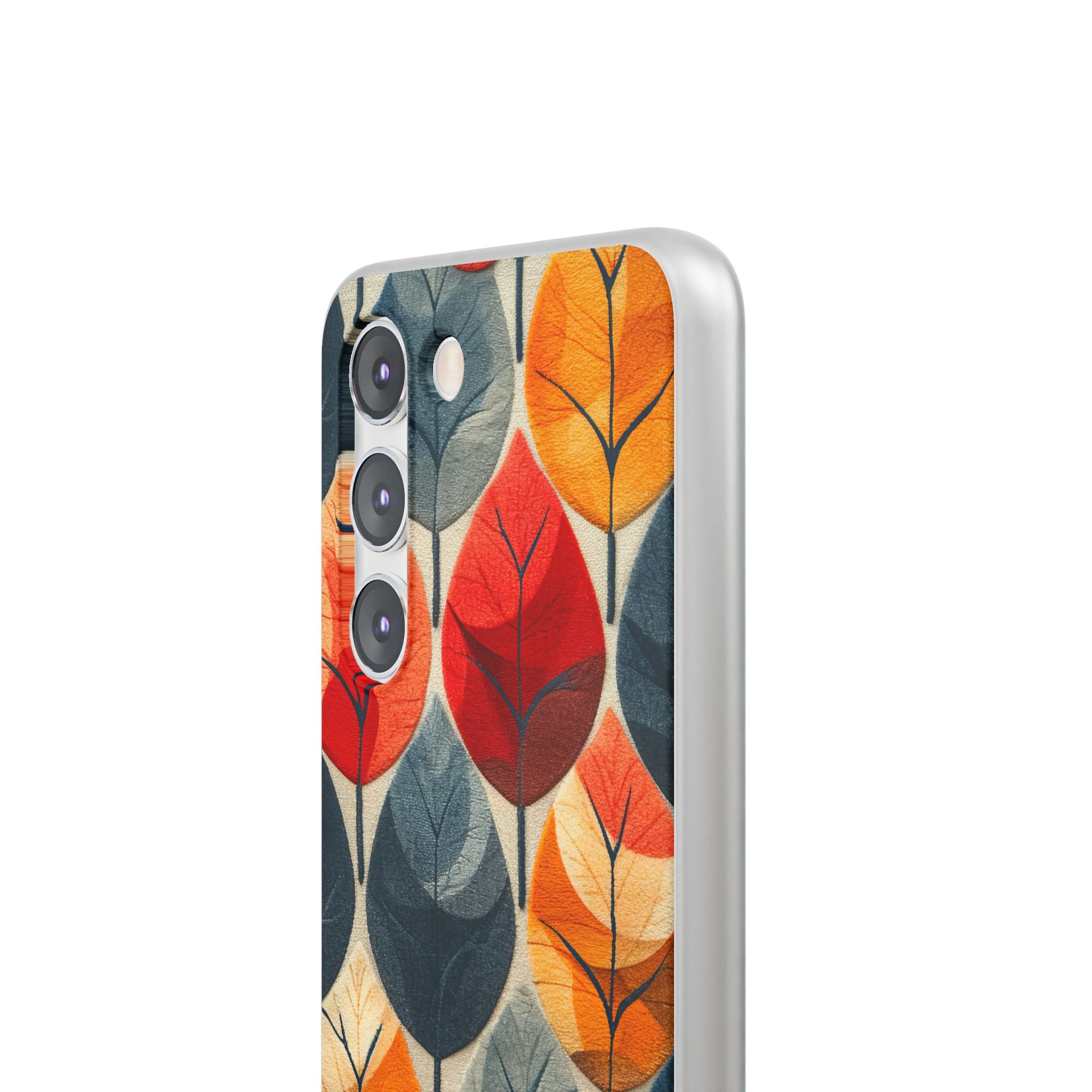 Autumn Leaf Design - Flexi Samsung S23 Phone Case